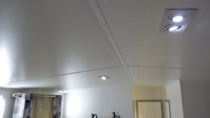 Plafonds rampants - éclairage LED